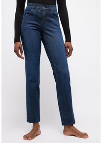 Angels Damen 5-Pocket-Jeans "DOLLY 3.0", blau, casual, Gr. 34, Denim/Jeans, Obermaterial: 92% Baumwolle, 6% Polyester, 2% Elasthan, Jeans