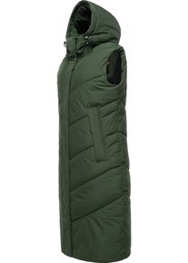 Ragwear Damen Steppweste "Suminka Vest", grün, modisch, Gr. XXXL, Außenmaterial: 100% Polyester, Innenfutter: 100% Polyester, Wattierung: 100%