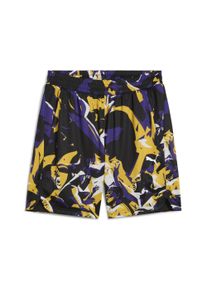 Puma Herren Shorts "Rival Rage Shorts mit Allover-Print Herren"team violet aop lila, Gr. L, Obermaterial: 100% Polyester; Futter: 100% Polyester;