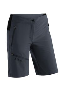 Maier Sports Damen Bermudas "Latit Short Vario", grau, Gr. 34, 88% Polyester (recycelt), 12% Elasthan, Hosen, kurze Damen Wanderhose, moderne