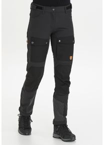 WHISTLER Damen Softshellhose "Anissy", schwarz, sportlich, Gr. 40, mehrfarbig, 65% Polyester, 35% Baumwolle, Hosen, mit atmungsaktivem Material