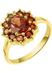 Firetti Damen Silberring "Schmuck Geschenk Silber 925 Fingerring Damenring Entourage Blume", 60, Silber 925 (Sterlingsilber), 2mm, bunt, Silber 925