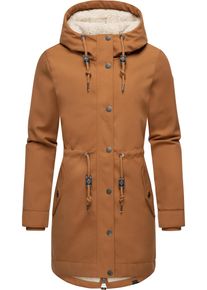 Ragwear Damen Kurzmantel "Canny Canvas", braun, casual, Gr. M, Obermaterial: 100% Polyester, Innenfutter: 100% Polyester, Wattierung: 100% Polyester,