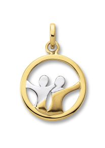 ONE ELEMENT Damen Sternzeichen-Anhänger "Zwilling Sternzeichen Anhänger aus 333 Gelbgold", Zwilling, Gelbgold 333-Gold, gold, Gelbgold 333, Gold,