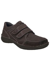Josef Seibel Herren Klettschuh "New Anvers 85", Gr. 39, braun, Leder, klassisch, Schuhe, Freizeitschuh, Halbschuh, Komfortschuh, Klettverschlüsse,
