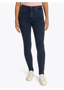 Tommy Jeans Damen Skinny-fit-Jeans "Sylvia High Rise Skinny", blau, casual, Gr. 31, Denim/Jeans, Obermaterial: 88% Baumwolle, 10% sonstige Fasern, 2%