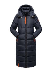 Navahoo Damen Steppmantel "Kristallblume", blau, modisch, Gr. S, Obermaterial: 100% Polyester, Futter: 100% Polyester, Wattierung: 100% Polyester,