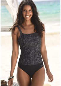 Kangaroos Damen Badeanzug, schwarz, Gr. 38, Polyamid, Badeanzüge, Shaping-Einsatz vorn, Softcups, Unterbrustgummi, verstellbare Träger