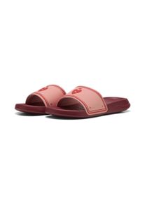 Puma Sandale "Popcat 20 Idylle Slides Damen", Gr. 40,5pink fruit peach frost schwarz crimson rot, Obermaterial: Textil, Synthetik; Futter: Textil;