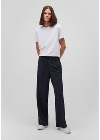 Mavi Damen Stoffhose "WOVEN PANTS", blau, casual, Gr. M, 63% Polyester, 34% Viscose, 3% Elasthan, Hosen, Hose weit