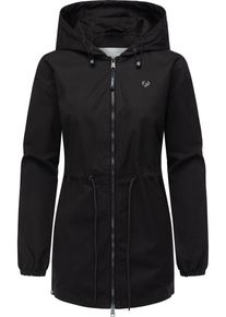 Ragwear Damen Outdoorjacke "Monadissimo B", schwarz, Basic, Gr. S, Obermaterial: 65% Polyester, 35% Baumwolle, Innenfutter: 100% Polyester, Jacken,