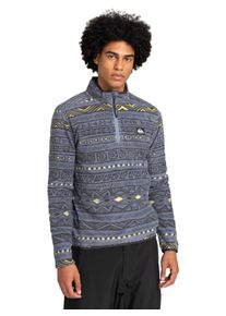 Quiksilver Herren Sweatshirt "Aker"tribal heritage flint stone, Gr. S, 100% Polyester, Sweatshirts