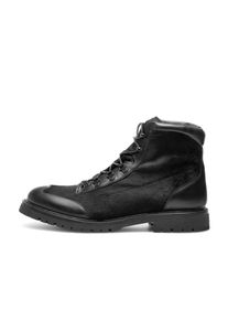 Henry Stevens Herren Schnürboots "Barkley CHB Businessschuh", Gr. 41,5, schwarz, Leder, klassisch, Schuhe, Herren Schnürboots Leder handgefertigt,