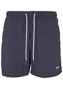 Urban Classics Herren Badeshorts "Urban Classics Herren Block Swim Shorts", schwarz, Gr. XS, 100% Polyamid, Badehosen
