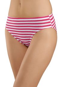 Petite Fleur Damen Jazz-Pants Slips, Gr. 34, bunt, Obermaterial: 100% Baumwolle, gestreift, Unterhosen, aus reiner Baumwolle
