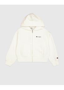 Champion Kinder Kapuzensweatjacke "M Kapuzensweatjacke", weiß, sportlich, Gr. S, unifarben, Jersey, Obermaterial: 73% Baumwolle, 27% Polyester,