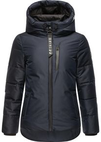 Navahoo Damen Steppjacke "Krümelein", blau, modisch, Gr. XL, Oberstoff: 100% Polyester, Futter: 100% Polyester, Wattierung: 100% Polyester,