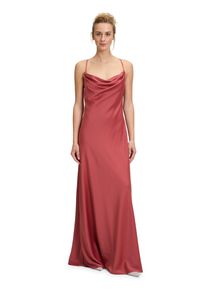 Vera Mont Damen Abendkleid "Vera Mont Abendkleid mit Wasserfallausschnitt", braun, feminin, Gr. 34, Obermaterial: 97% Polyester, 3% Elasthan. Futter: