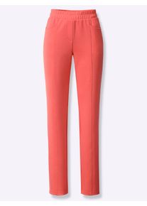Heine Damen Sweathose, orange, Gr. 34, unifarben, 50% Modal, 44% Polyester, 6% Elasthan, Hosen