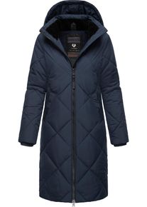 Ragwear Damen Steppmantel "Rebela", blau, modisch, Gr. XXXL, Obermaterial: 100% Polyester, Innenfutter: 100% Polyester, Wattierung: 100% Polyester,