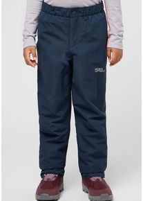 Jack Wolfskin Kinder Outdoorhose "SNOWY DAYS PANTS K", blau, Gr. 116, Hauptmaterial: 100% Polyester; Futter: 100% Polyester, Hosen