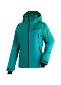 Maier Sports Damen Skijacke "Nuria", grün, Gr. 23, 100% Polyester, Jacken, Damen Winterjacke, wind- und wasserdicht, 3 RV-Taschen, Regular Fit