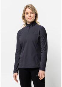 Jack Wolfskin Damen Stehkragenpullover "TAUNUS HZ W", grau, Gr. XS, OBERSTOFF: 100% POLYESTER, Pullover