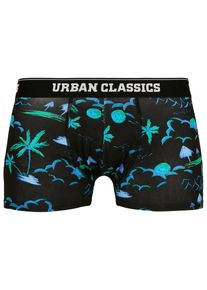 Urban Classics Herren Boxershorts "Urban Classics Herren Boxer Shorts 3-Pack", Gr. 6XL, grün, 95% Baumwolle, 5% Elasthan, Unterhosen