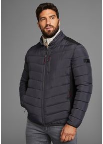 MAN'S WORLD MAN'S WORLD Herren Steppjacke, grau, casual, Gr. XXL, Web, Obermaterial: 100% Polyester. Futter: 100% Polyester. Wattierung: 100% Polyester, Jacken,