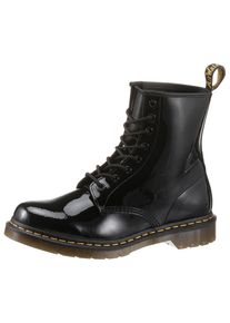 Dr. Martens Damen Schnürboots "1460 W Patent Lamper 8 Eye Boot", Gr. 36, schwarz, Lackleder, glänzend, modisch, Schuhe, in glänzendem Look - schmale