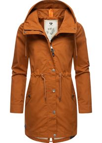 Ragwear Damen Parka "Canny", braun, modisch, Gr. S, Obermaterial: 65% Polyester, 35% Baumwolle, Innenfutter: 100% Polyester, Jacken, stylische