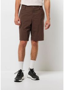 Jack Wolfskin Herren Shorts "DESERT SHORTS M", braun, Gr. 56, OBERSTOFF: 95% POLYAMID, 5% ELASTHAN; Futter: 65% POLYESTER, 35% BAUMWOLLE, Hosen