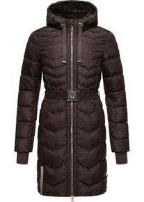 Navahoo Damen Steppmantel "Alpenveilchen", braun, modisch, Gr. XXL, Oberstoff: 100% Polyester, Futter: 100% Polyester, Wattierung: 100% Polyester,