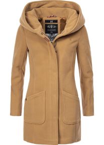 Marikoo Damen Wintermantel "Maikoo", braun, modisch, Gr. 5XL, Oberstoff: 90% Polyacryl, 8% Viskose, 2% Elasthan, Futter: 100% Polyester, Ärmelfutter: