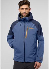 Jack Wolfskin Herren Funktionsjacke "EAGLE PEAK 2L JKT M", blau, Gr. XXL, Hauptmaterial: 100% Polyester (recycled); Kontrast: 100% Polyester