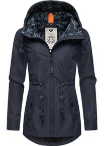 Ragwear Damen Outdoorjacke "Monadis", blau, casual, Gr. XL, Obermaterial: 100% Polyester, Innenfutter: 100% Polyester, Jacken, Leichte Damen