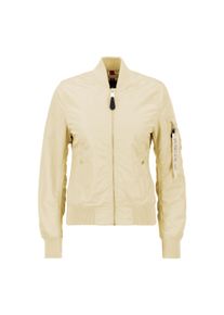 Damen Bomberjacke "Alpha Industries Women - Bomber Jackets MA-1 VF LW Wmn", braun, Gr. S, Alpha Industries, Obermaterial: 100% Nylon, Futter: 100%