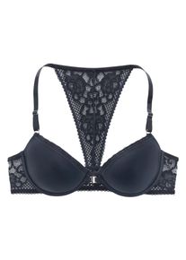 s.Oliver Damen Schalen-BH "Lisette", Gr. 70, grau, Microtouch, Obermaterial: 85% Polyamid, 15% Elasthan, feminin, BHs, mit Vorderverschluß und