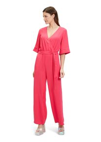 Cartoon Damen Overall "Cartoon Jumpsuit mit Bindegürtel", pink, modisch, Gr. 44, Obermaterial: 100% Polyester., Overalls, Design