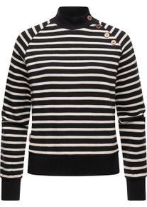 Ragwear Damen Sweatshirt "Majjorka", schwarz, casual, Gr. XXXL, Sweatware, Material: 85% Baumwolle, 15% Polyester, Sweatshirts, Stylisches Damen