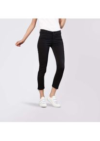 MAC Damen 7/8-Jeans "Dream Chic", schwarz, feminin, Gr. 32, Denim/Jeans, Obermaterial: 48% Baumwolle, 48% Polyester, 4% Elasthan, Jeans, verkürzte