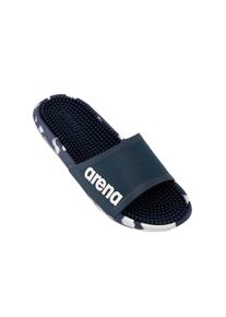 arena Badesandale "Marco Bi Badeschuhe", Gr. 42, blau, Obermaterial: 45% Polyester, 35% PVC, 20% Polyurethan, sportlich, Schuhe