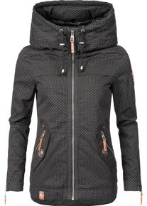 Navahoo Damen Outdoorjacke "Wekoo", schwarz, modisch, Gr. S, Oberstoff: 100% Baumwolle, Futter: 100% Polyester, Ärmelfutter: 100% Polyester, Jacken,