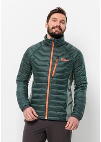 Jack Wolfskin Herren Funktionsjacke "ROUTEBURN PRO INS JKT M", grün, Gr. XXL, 1. OBERSTOFF 100% POLYESTER 2. OBERSTOFF 93% POLYESTER, 7% ELASTHAN