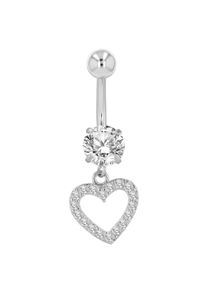 Adelia´s ADELIA ́S Damen Bauchnabelpiercingweiß, neutral, Edelstahl, Piercings