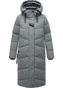 Navahoo Damen Steppmantel "Kuschelmausi", blau, modisch, Gr. L, Oberstoff: 100% Polyester, Futter: 100% Polyester, Wattierung: 100% Polyester,