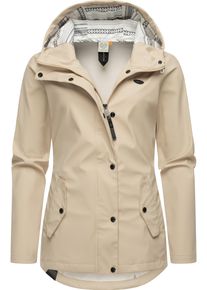 Ragwear Damen Regenjacke "YM-Marge", beige, casual, Gr. XL, Obermaterial: 100% Polyester; Innenfutter: 100% Polyester, Jacken, stylische