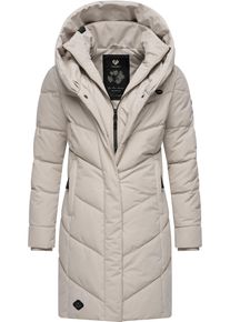 Ragwear Damen Steppmantel "Natalka", grau, modisch, Gr. 5XL, Außenmaterial: 100% Polyester, Innenfutter: 100% Polyester, Wattierung: 100% Polyester,