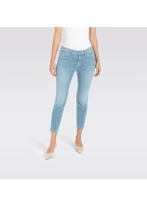 MAC Damen 7/8-Jeans "Dream Summer", blau, casual, Gr. 34, Denim/Jeans, Obermaterial: 75% Baumwolle, 12% Modal, 9% Polyester, 4% Elasthan, Jeans,