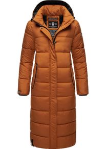 Navahoo Damen Steppmantel "Isalie", braun, modisch, Gr. XL, Oberstoff: 100% Polyester, Futter: 100% Polyester, Wattierung: 100% Polyester,